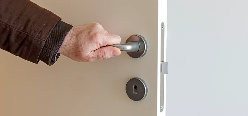 Restroom Locks Privacy Bolt Installation in Oildale, California
