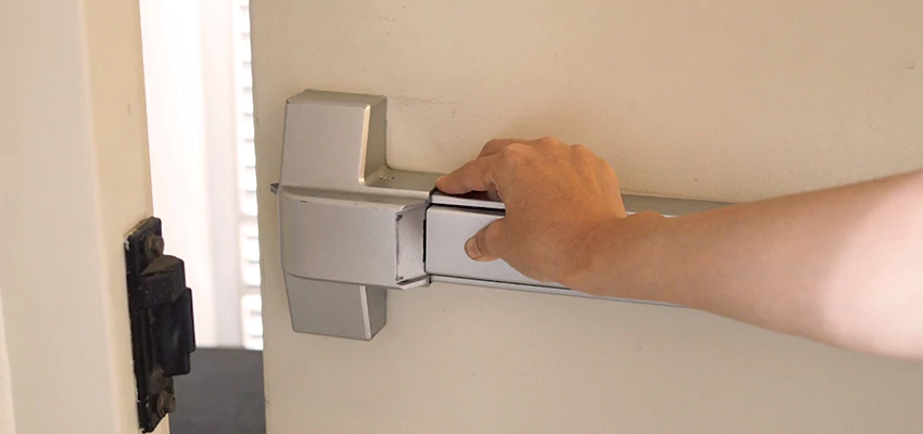Roller Gate Panic Bar Installation in Oildale, California